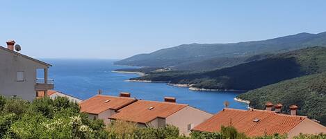 Ausblick vom Balkon