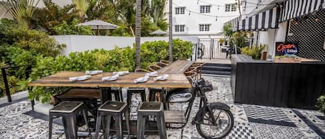 Restaurang utomhus