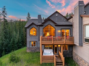 Rear View of your Luxurious Ski Chalet