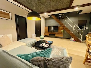 A spacious and open living room