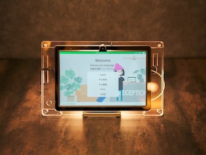Self check-in tablet