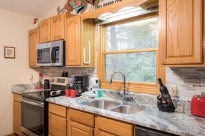 Secluded Sunset Kitchen