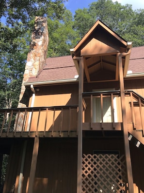 Front entry of house