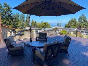 View to the ocean