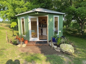 Communal summer house kitchen