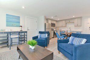 Living Room with Desk