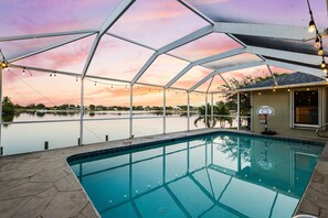 Pool Sunset