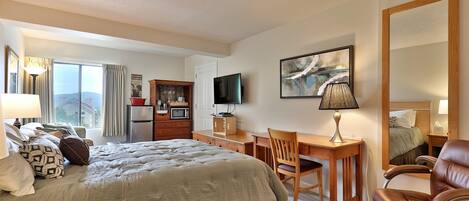 Welcome to our hotel-room style condo at Mountain Green.