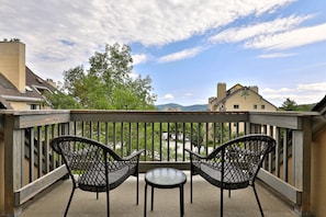 View from the deck in summer