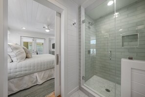 PRIVATE PRIMARY BATH WITH LARGE WALK IN SHOWER
