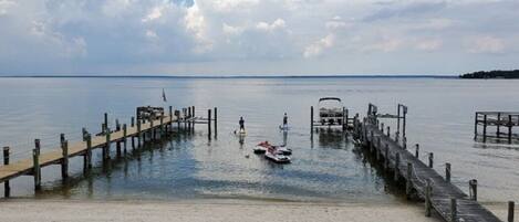 White sand beach