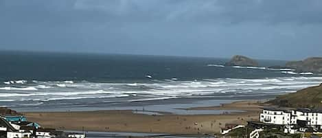 Vue sur la plage/l’océan