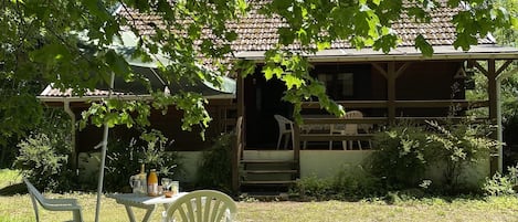 Chalet et son parc