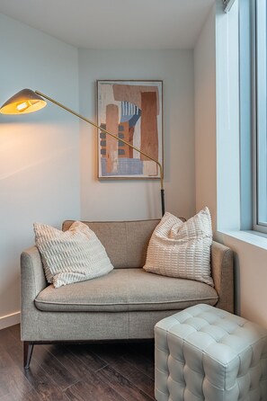 Bedroom sitting area