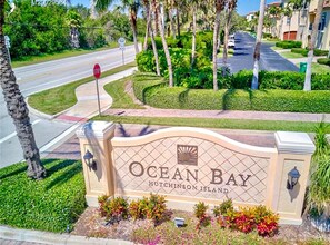 Entrance to the beautiful gated community of Ocean Bay