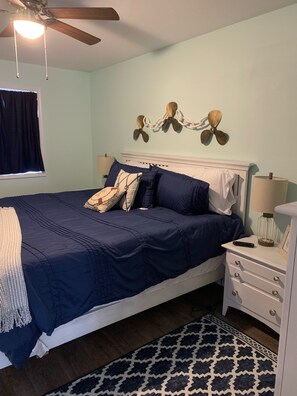 Bedroom off kitchen (king)