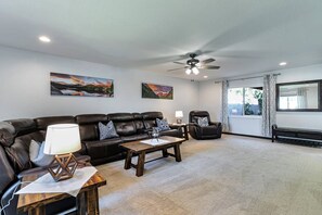Large living area for the whole family