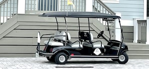 Golf cart available for an additional discounted fee