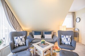 Haus Neptun, Whg. Nicola Wohnzimmer