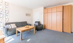 Nordseekante, Whg. 523 Schrankbett Wohnzimmer
