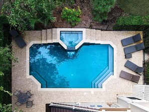 Aerial View of Pool