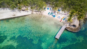 Thatch Caye Dock Aerial 2_3