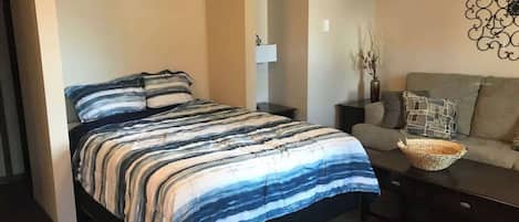 Bed and Sofa