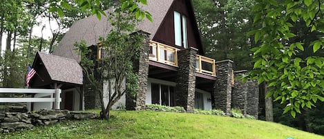 Rye Chalet is a true custom 3600 sqft. Chalet with HVAC. ALL 17 acres are yours.