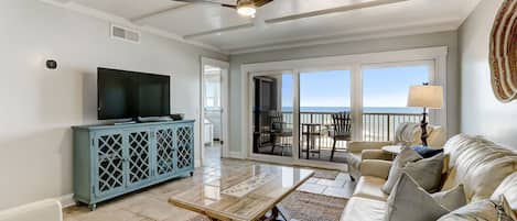 775 Amelia By The Sea-
Completely Renovated Penthouse Living Space with Amazing Ocean Front Views- Flat Screen Smart TV