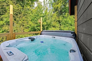 Bain à remous extérieur