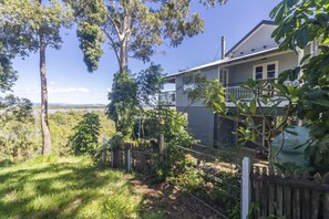 View of the side of our house 