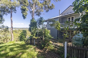 View of the side of our house