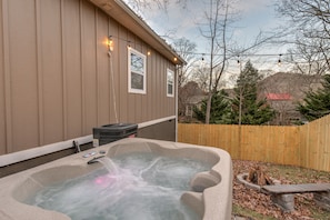 Bain à remous extérieur
