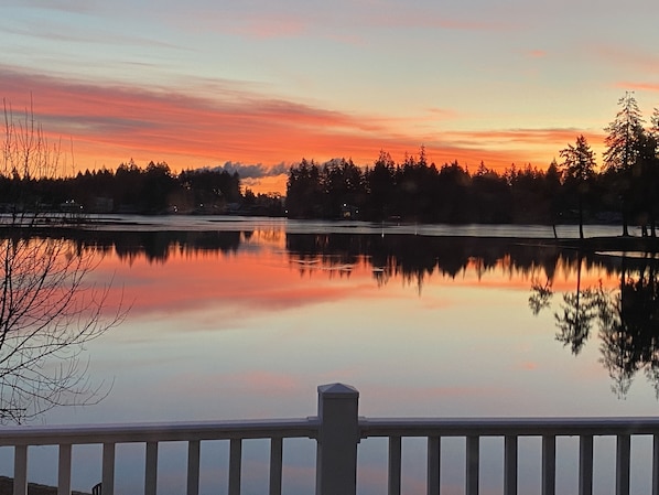 Vue depuis l’hébergement