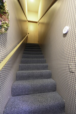 Stairway up to condo. You will be the only guests in this building