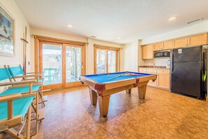 Rec Room with Pool Table