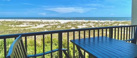 Oceanfront Balcony View!