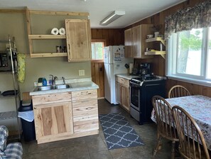 Cabin 1 kitchen, 