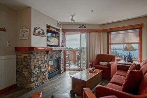View of condo from the front door