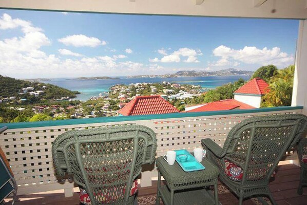 Your private deck at Mosaic Sunset - You should be sitting here
