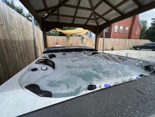 Bubbelpool utomhus