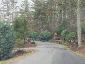 Entrance to Bear Lake off Shook Cove Rd