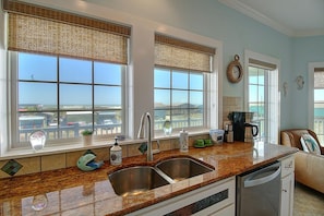 Kitchen with a view