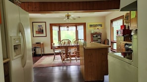 Large kitchen dining area