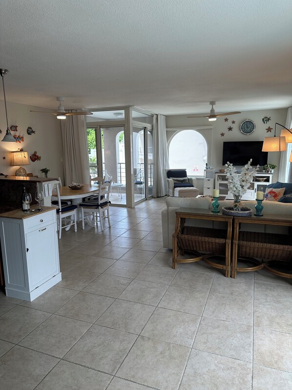 Spacious living area