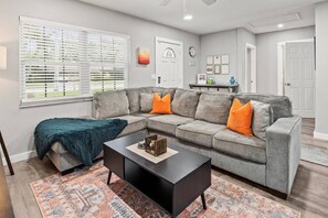 This 4 bedroom / 2 bath home sleeps 10 and is moments away from Busch Gardens and many other fun things to do in Tampa!