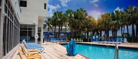 If you don’t feel like going to the beach or leaving the property, don’t worry, you may still enjoy and get sunbathed by the pool