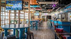 On-site dining area, with delicious breakfasts!