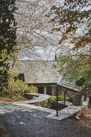 A staircase down to Kirkstone, Lake District
