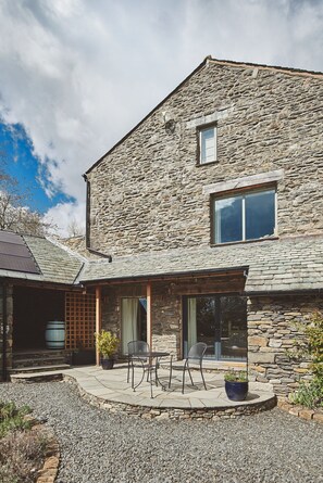 The exterior of The Shippon Cottage, Lake District